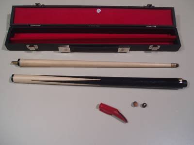 36 inch 2 piece cue and case set