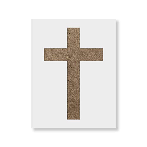 Cross Stencil Template - Reusable Stencil Made in USA
