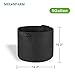 MELONFARM 5-Pack 5 Gallon Grow Bags Heavy Duty Thickened Non-Woven Plant Fabric Pots with Handlesthumb 1