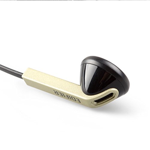 Edifier H190 Premium Earbuds Classic Style Earbud Headphones Golden