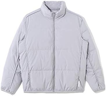 スタンドカラーショート厚い冬暖かいコート付きメンズダウンジャケットアウトドア防風ジャケットメンズアウター