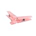 DECORA100 Pieces 1.25 Inch Mini Pink Clothespins for Baby Shower Party Game Favors