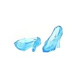 ZHIHU a Pairs of Blue Crystal Barbie Shoes for Barbie Doll