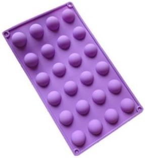 Yssabout Silicone Mould Small Semi-Circle Half Spheres Balls-Cake Chocolates