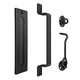 J JHOUSELIFESTYLE Barn Door Handles Matte