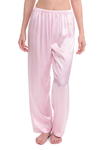 TexereSilk Women's Silk Pajama Pants 