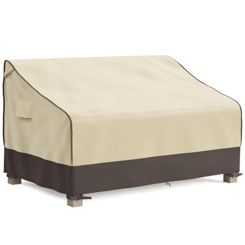 Mr. COVER Outdoor Couch Cover Waterproof Brown Khaki
