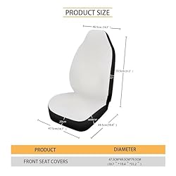 Rnyleeg Car Seat Covers Front Seats American Flag