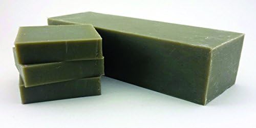 Natural Cold Press Soap - Moisturizing Face &amp; Body Bar (Bamboo Mud, 1 Pack)