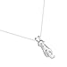 925 Sterling Silver Climbing Cat Choker Necklace for Women