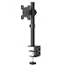 Single LCD Monitor Desk Mount Fully Adjustable Desk Mount Fit 1 Screen up to 27 inch, 22 lbs. Weight Capacity (M001S), Black by WALI primary