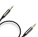 Auxiliary Audio Cable by 4minds (4ft / 1.2m) Male to Male AUX Cable for Headphones, iPods, iPhones, iPads, Home / Car Stereos (Black) or any Audio Device with 3.5mm Aux Port | Audio Aux Shielded Cord primary