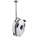 Emmzoe Kids & Toddler 15” Carry On Animal Trolley Hardshell Luggage - Lightweight EVA, Dent Proof, Adjustable Handle for Age 2+ (Papa Panda Bear)