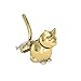 Umbra 299212-104 Zoola Cat Ring Holder, Brass,2.75