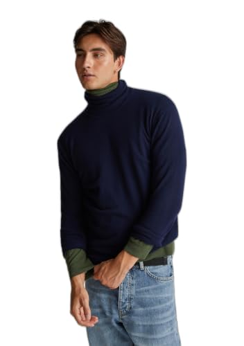 Camiseta Ciclista M/L 1002u2180 Suéter, Azul Oscuro 016, XS para Hombre