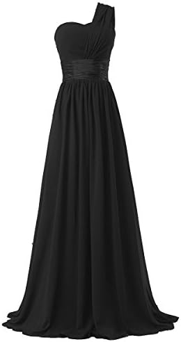 BetteresLife 2017 Long Prom Dresses One Shoulder Bridesmaids Dresses Formal Dresses