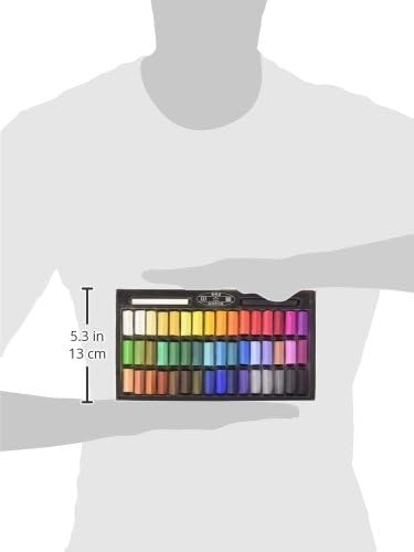 MUNGYO Soft Pastel Set – 48 Colors | Square Pastels for Artists | Smooth & Blendable Colors