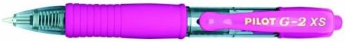 Pilot G207 Pixie Retractable Gel Rollerball 0.7 mm Tip (Box of 12) - Pink, 1 count (Pack of 12)