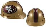 MSA 818409 Adult's San Francisco 49ers Football Logo Hard Hat One Size