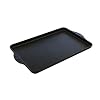 MaxxGoods – Gegoten aluminium grillplaat volledig glad – 43 x 28 x 2,5 cm – voor inductie en alle gangbare kookplaten…