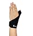 Yuccasly Thumb& Wrist Support Brace -Removable Splint for Reliable Support, Thumb Spica stabilizer for Arthritis Tendonitis Sprained Thumb Symptoms, One Size for Both Hands, Black