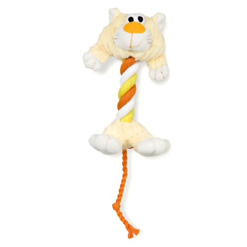 HARTZ Heads 'n Tails Plush Rope Dog Toy 