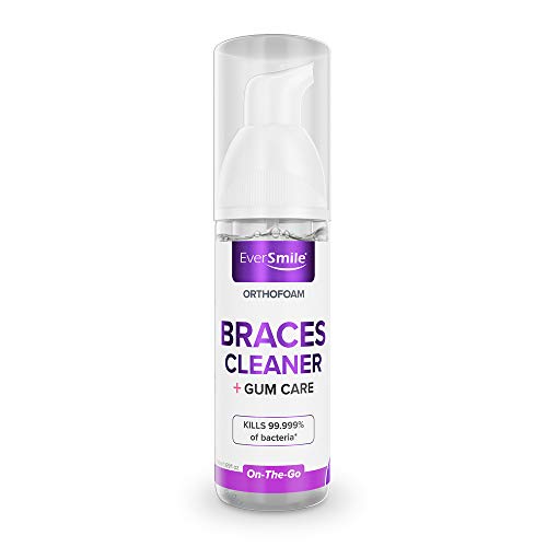 OrthoFoam Braces Cleaner Cleans Under Metal, Ceramic or Clear