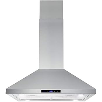 vantage stainless golden island hood quiet touch mount speed motor range professional fan premium steel kitchen minimalist mesh panel lights