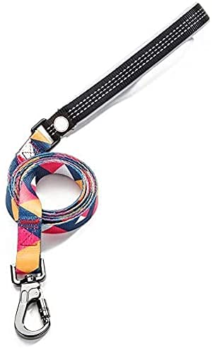 Geometric Pattern Dog Lead - Medium - 1m Length