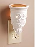 Ceramic plug-in night light aroma wax melter by Darice