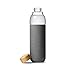 Full Circle Home Soma Glass Water Bottle, Grey