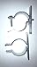 Aluminum Sign Mounting Brackets for 2 3/8