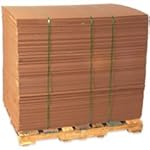Aviditi SP4060 Single-Wall Corrugated Sheet, 60" Length x 40" Width, Kraft (Bundle of 5)