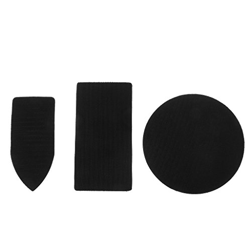 ULKEME Sanding Block Polishing Backing Pad Handle For Grinding Rectangular/Round/Bullet