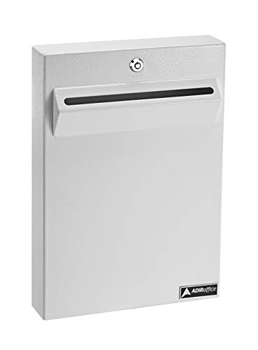 AdirOffice Wall Mount Drop Box - Heavy Duty Secured