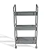 dar Living 3-Tier Cart, Moon Mist