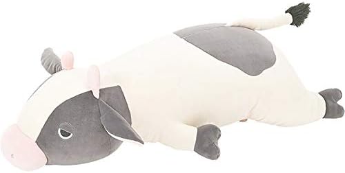 Amazon Co Jp プレミアムねむねむアニマルズ 抱きまくら Lサイズ ウシのモーリー 牛の大きなぬいぐるみ抱き枕 おもちゃ