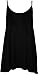 WearAll Plus Size Women's Strappy Swing Vest Top