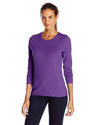 Hanes Women's Long-Sleeve Crewneck T-Shirt 2P