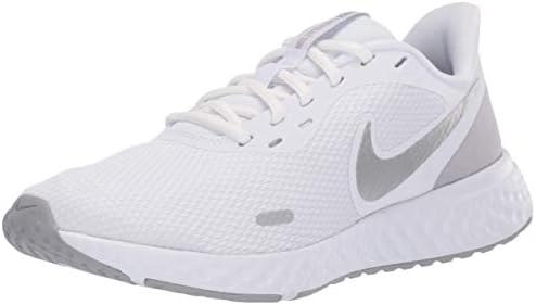 white nike revolution 5 women's running shoes