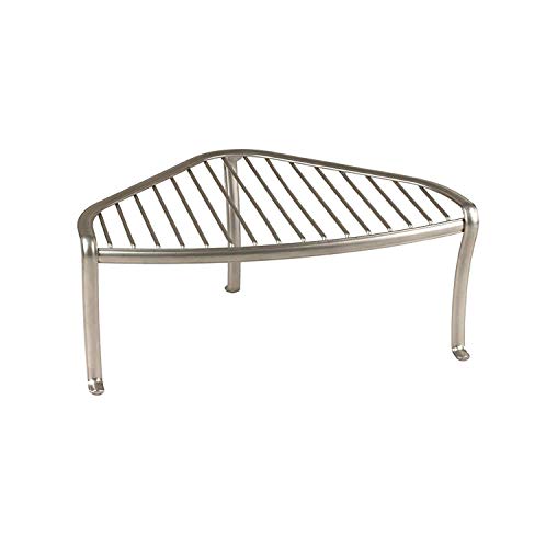 Spectrum Diversified Ashley Corner Cabinet Shelf, Satin Nickel