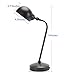 Sunllipe LED Desk Lamp 5W Eye-Care Antique Metal Table Lamp for University Study, College Student, Office - 14 Inches Tall Vintage Design