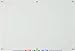 Audio-Visual Direct Frosted Glass Dry-Erase Board Set - 39 1/2 x 59 Inches - (Non-Magnetic)