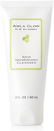AMLA GLOW โ Skin Nourishing Cleanser โ Squalane and Superfruit Extract Deep Facial Wash โ 30 Day Supply/2 Ounces