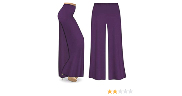 jersey plus size palazzo pants