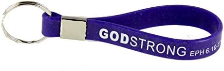 8110006 Godstrong Keyring Keychain Key Ring Chain Car Keys God Strong
