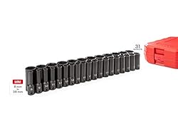 TEKTON 1/2 Inch Drive Deep 6-Point Impact Socket