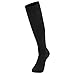 Knee High Athletic Soccer Socks, Fancy Fan Unisex Solid Long Fashion Football Team Socks 2-12 Pairs