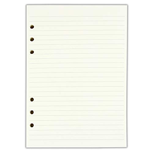 A5 Planner Filler Paper 5-3/4" x 8-1/4", College Ruled, 6-Hole Punched Loose Leaf Paper for 6-Ring Binders, 100 Sheets Per Pack - Thumbnail 2