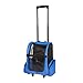 Peach Tree Pet Travel Rolling Backpack Rolling Carrier for Dogs Pet Carrier with Wheels Rolling Pet Travel Tote Airline Approved